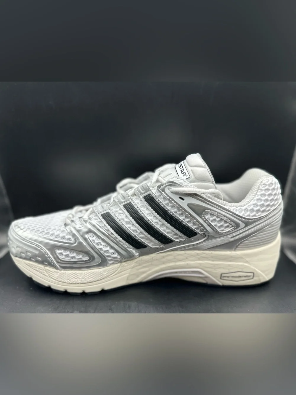 Adidas Adistar Control 5 Men’s Size 11.5 Silver Metallic (NEW) JQ4168 No Box